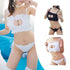 Sexy Cat Hollow Keyhole Bras Briefs Lingerie Underwear Sets - ROUTINE FASHION